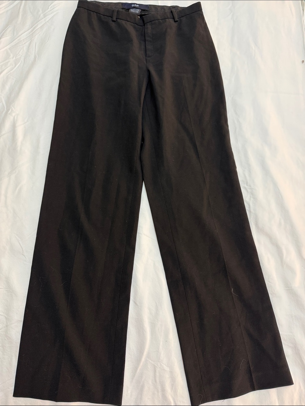 GAP Black Wide-Leg Dress Pants